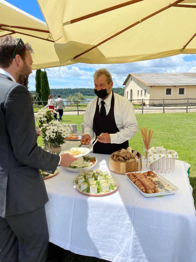 Agriturismo Potrero Grande Sul Lago Di Martignano Con Spiaggia Campagnano Di Roma Zewnętrze zdjęcie